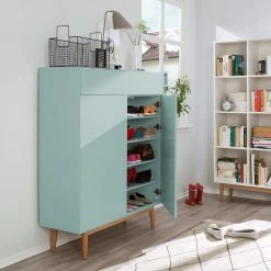 Mørteens Schuhkommode Lindholm II - Mintgrün -Wohnzimmermöbel boutique en ligne 1000153430 200217 15312400054 MOOD DETAILS P000000001000153430 mood