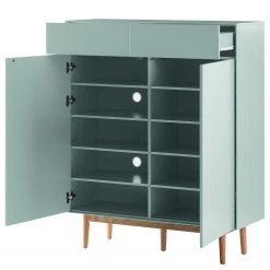 Mørteens Schuhkommode Lindholm II - Mintgrün -Wohnzimmermöbel boutique en ligne 1000153430 200217 15312500058 DETAILS P000000001000153430