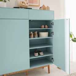 Mørteens Schuhkommode Lindholm II - Mintgrün -Wohnzimmermöbel boutique en ligne 1000153430 200217 15312500064 DETAILS P000000001000153430