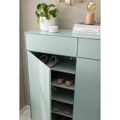 Mørteens Schuhkommode Lindholm II - Mintgrün -Wohnzimmermöbel boutique en ligne 1000153430 200916 16053800028 DETAILS P000000001000153430
