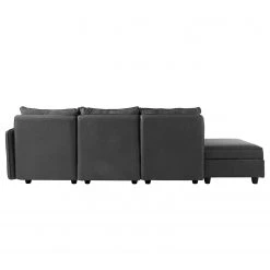 Fredriks Bigsofa Lavara I - Webstoff - Dunkelgrau -Wohnzimmermöbel boutique en ligne 1000154385 191220 11555700016 DETAILS P000000001000154385