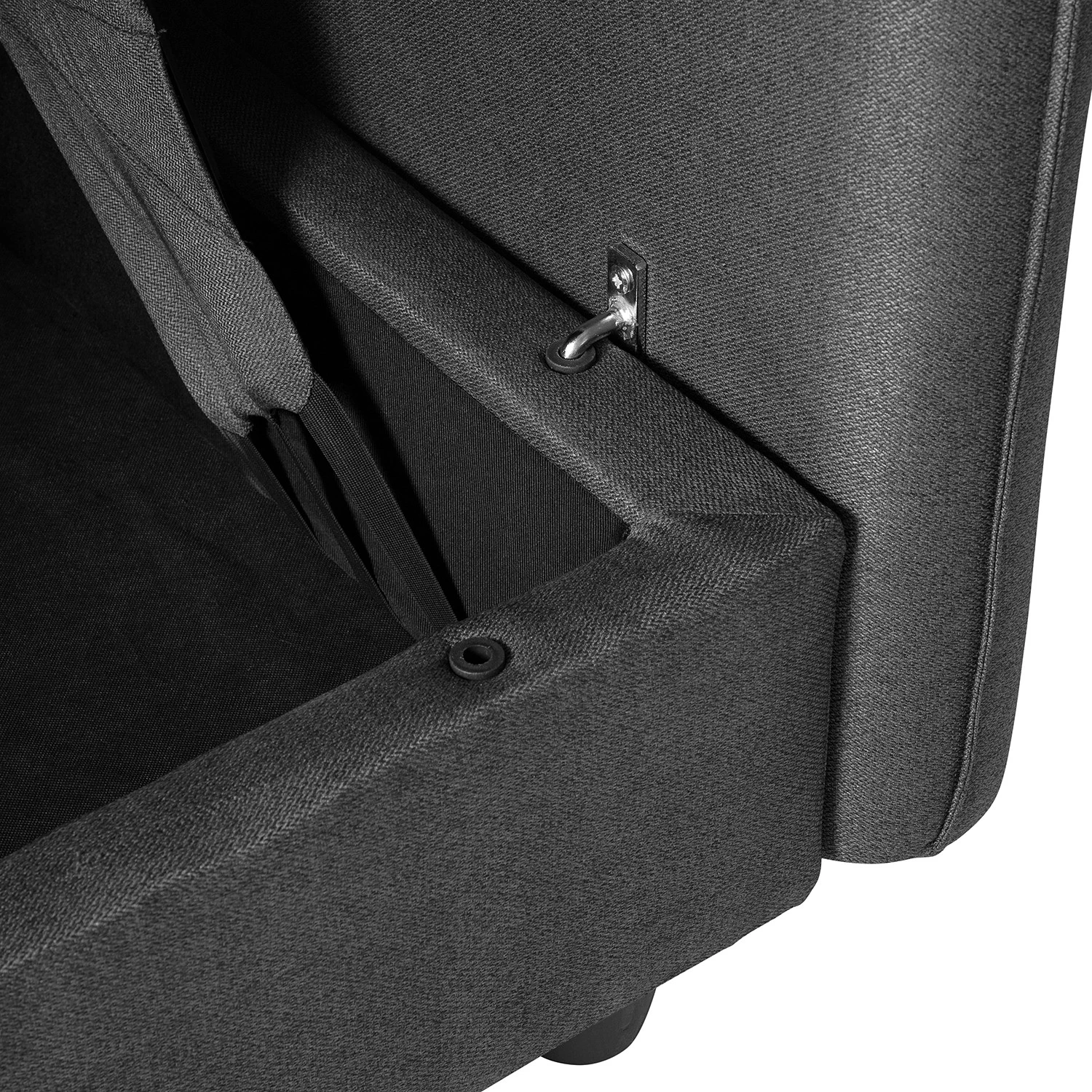 Fredriks Ecksofa Lavara II - Webstoff - Dunkelgrau 8 Fredriks Ecksofa Lavara II - Webstoff - Dunkelgrau – Bild 8