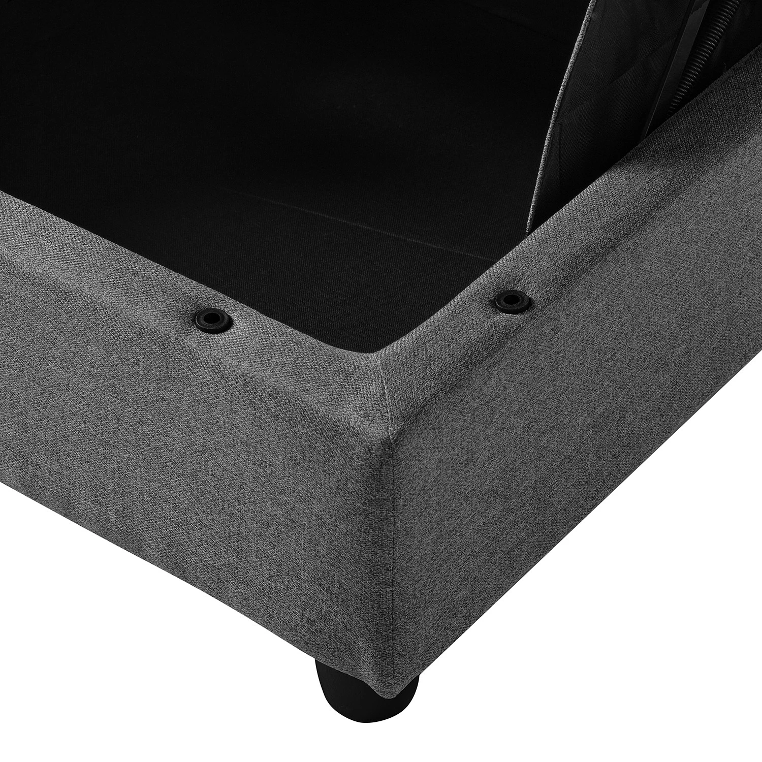 Fredriks Ecksofa Lavara II - Webstoff - Dunkelgrau 9 Fredriks Ecksofa Lavara II - Webstoff - Dunkelgrau – Bild 9