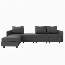 Fredriks Ecksofa Lavara III - Webstoff - Dunkelgrau -Wohnzimmermöbel boutique en ligne 1000154410 191219 10544500023 DETAILS P000000001000154410