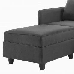 Fredriks Ecksofa Lavara III - Webstoff - Dunkelgrau -Wohnzimmermöbel boutique en ligne 1000154410 191219 10544500027 DETAILS P000000001000154410