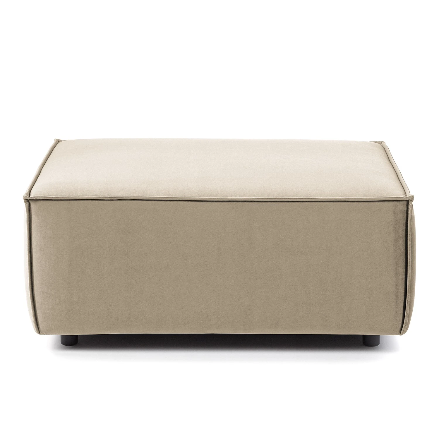 Polsterhocker Kinx III - Samt - Samt Shyla: Beige 4 Polsterhocker Kinx III - Samt - Samt Shyla: Beige – Bild 4