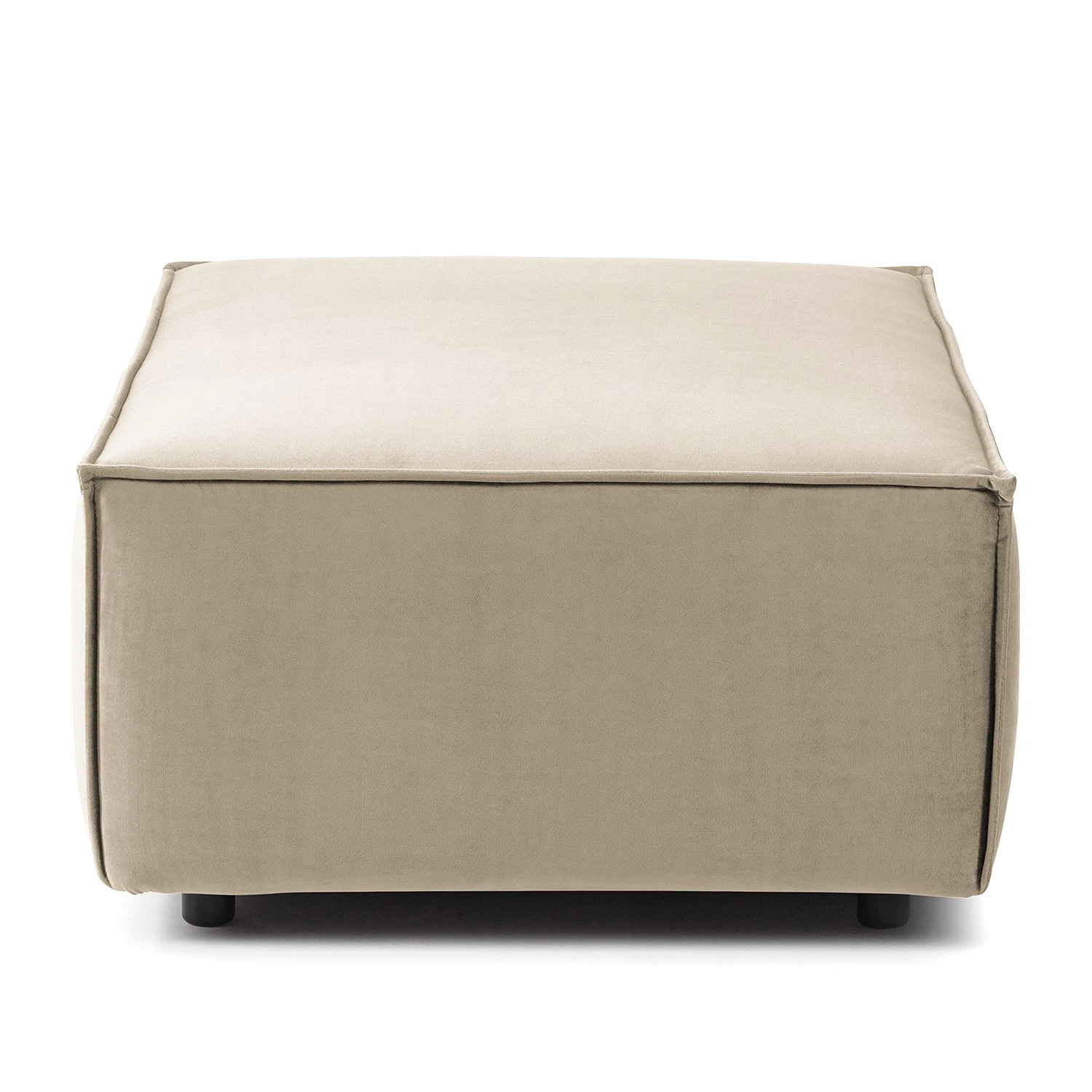 Polsterhocker Kinx III - Samt - Samt Shyla: Beige 5 Polsterhocker Kinx III - Samt - Samt Shyla: Beige – Bild 5