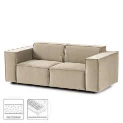 Sofa Kinx (2-Sitzer) II - Samt - Samt Shyla: Beige -Wohnzimmermöbel boutique en ligne 1000155650 210323 15130900362 DETAILS P000000001000155650