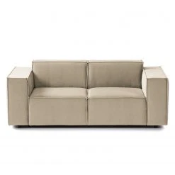 Sofa Kinx (2-Sitzer) II - Samt - Samt Shyla: Beige -Wohnzimmermöbel boutique en ligne 1000155650 210323 15131200365 DETAILS P000000001000155650
