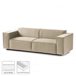 Sofa Kinx (2,5-Sitzer) II - Samt - Samt Shyla: Beige -Wohnzimmermöbel boutique en ligne 1000155676 210323 15152900622 DETAILS P000000001000155676