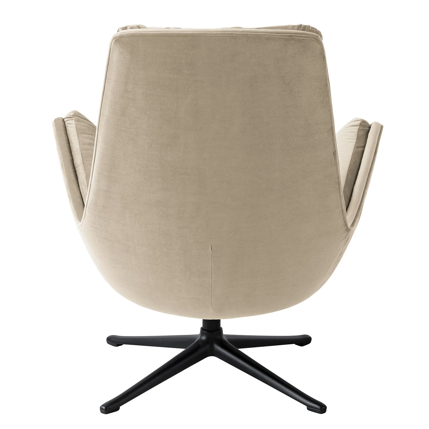 Studio Copenhagen Sessel Garbo IV - Samt Shyla: Beige - Schwarz 7 Studio Copenhagen Sessel Garbo IV - Samt Shyla: Beige - Schwarz – Bild 7