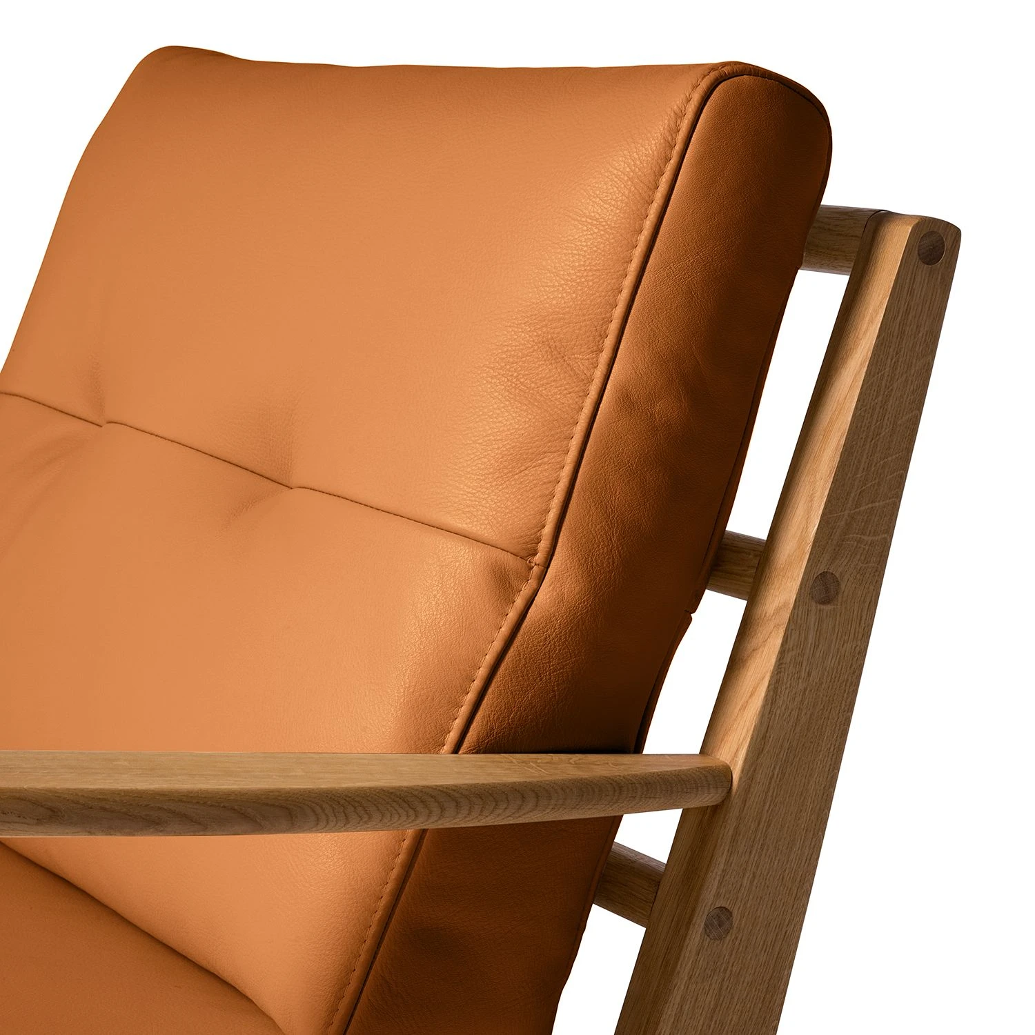 Studio Copenhagen Sessel TIMON - Echtleder Neka: Cognac 10 Studio Copenhagen Sessel TIMON - Echtleder Neka: Cognac – Bild 10