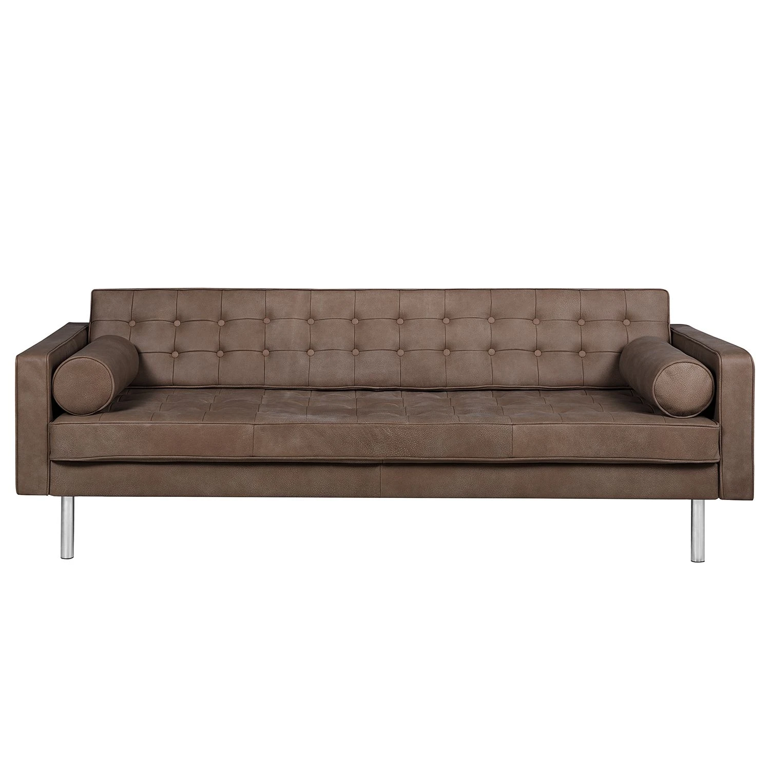 Fredriks Sofa Chelsea IV (3-Sitzer) - Echtleder - Echtleder Custo: Dunkelbraun - Zylinder 3 Fredriks Sofa Chelsea IV (3-Sitzer) - Echtleder - Echtleder Custo: Dunkelbraun - Zylinder – Bild 3