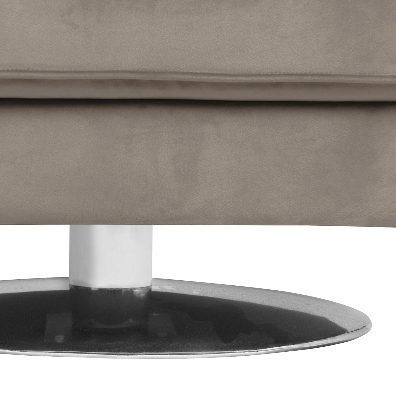 Fredriks Drehsessel Portobello III - Samt - Stoff Tond: Hellgrau 7 Fredriks Drehsessel Portobello III - Samt - Stoff Tond: Hellgrau – Bild 7