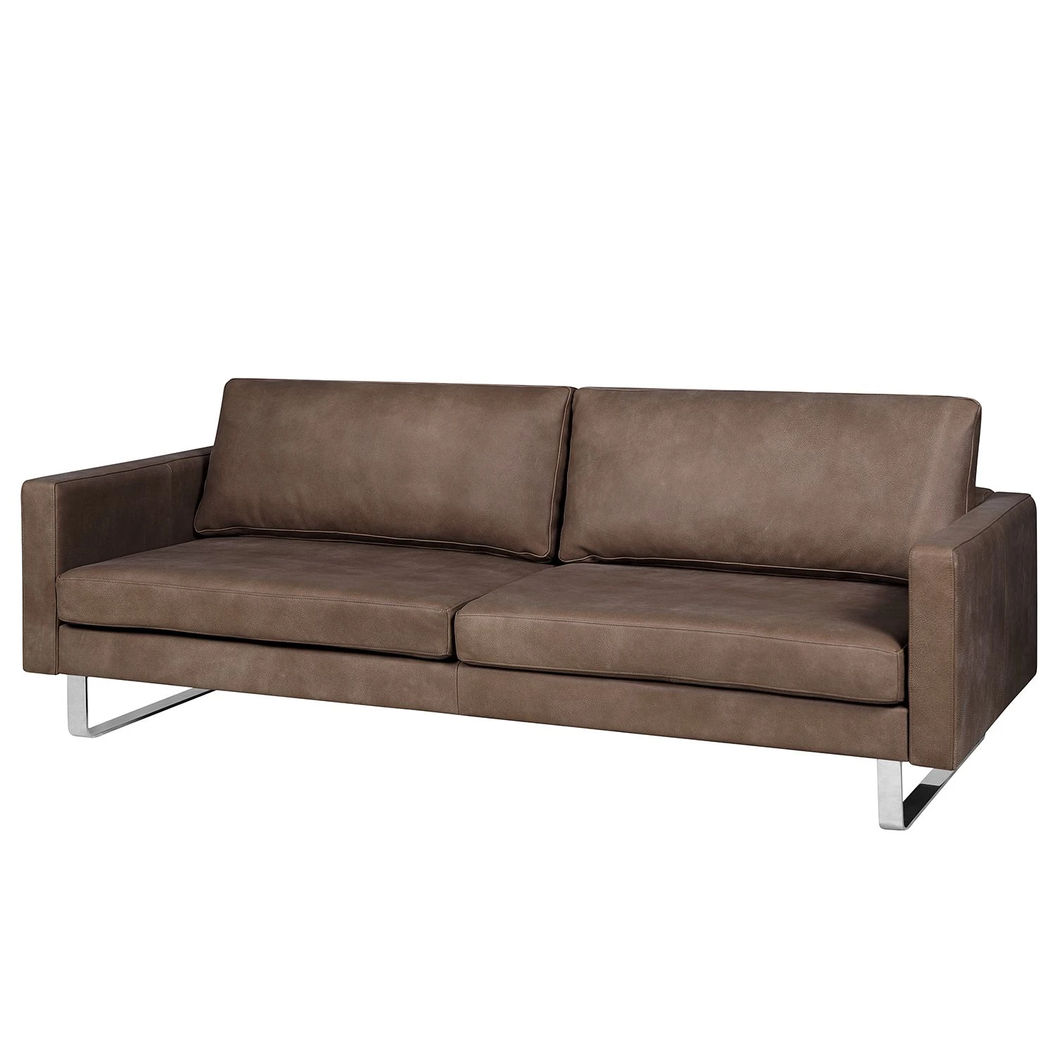 Fredriks Sofa Portobello IV (3-Sitzer) - Echtleder - Echtleder Custo: Dunkelbraun - Kufen 1 Fredriks Sofa Portobello IV (3-Sitzer) - Echtleder - Echtleder Custo: Dunkelbraun - Kufen