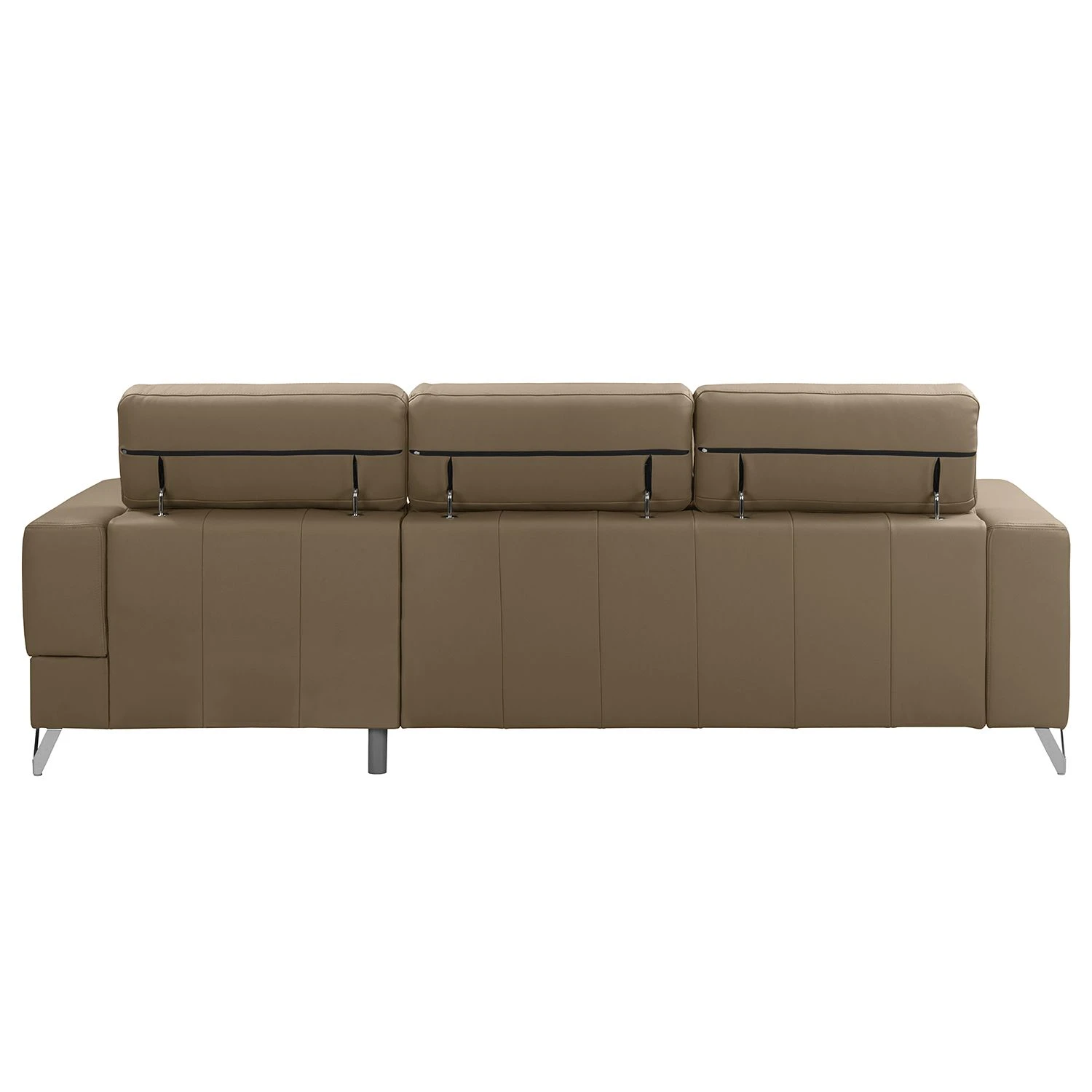 Fredriks Ecksofa Lucena - Echtleder - Taupe - Longchair davorstehend rechts - Keine Funktion 5 Fredriks Ecksofa Lucena - Echtleder - Taupe - Longchair davorstehend rechts - Keine Funktion – Bild 5