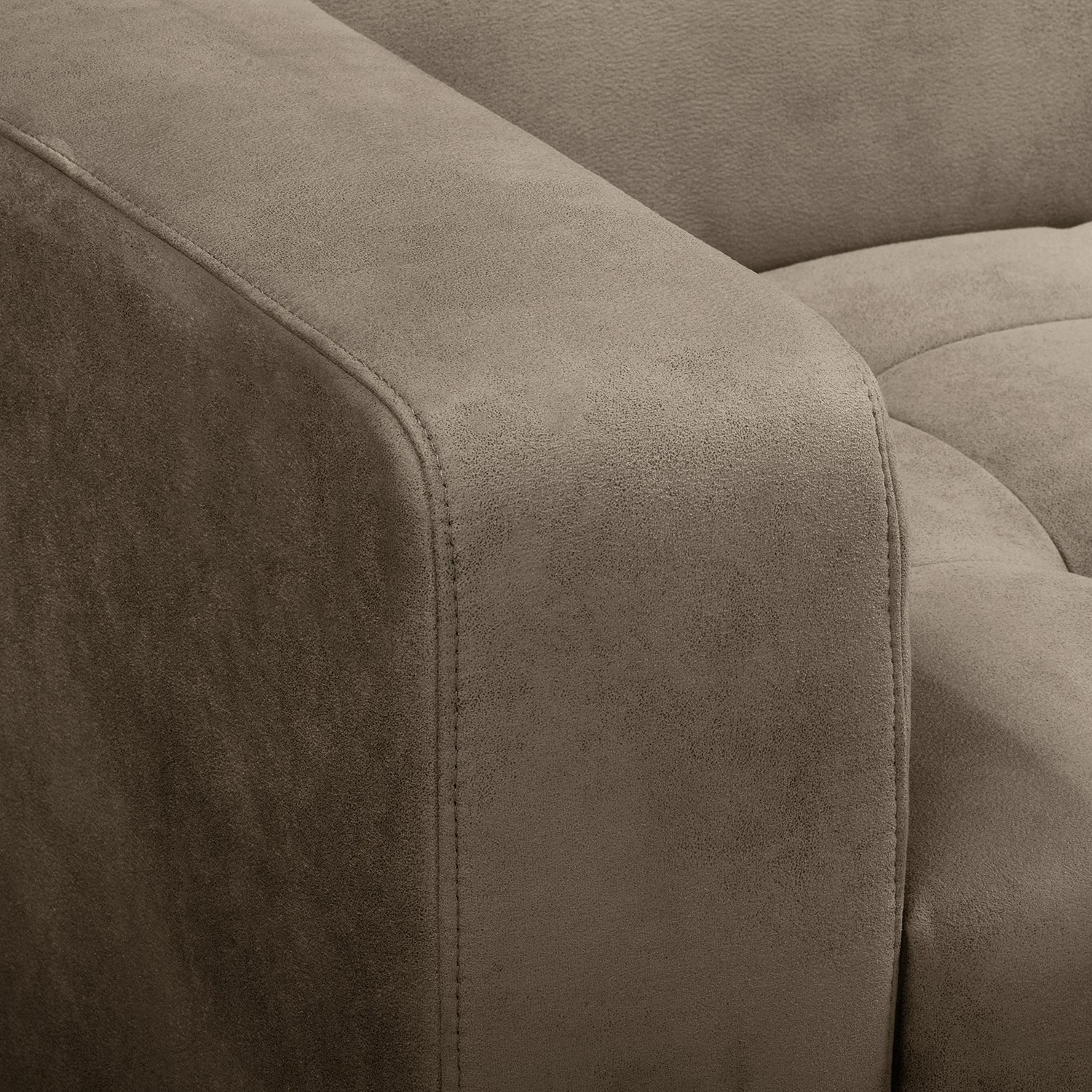 Fredriks Ecksofa Graide III - Antiklederlook - Taupe - Longchair davorstehend rechts - Elektrisch verstellbar: 1 Motor mit Kabel 11 Fredriks Ecksofa Graide III - Antiklederlook - Taupe - Longchair davorstehend rechts - Elektrisch verstellbar: 1 Motor mit Kabel – Bild 11