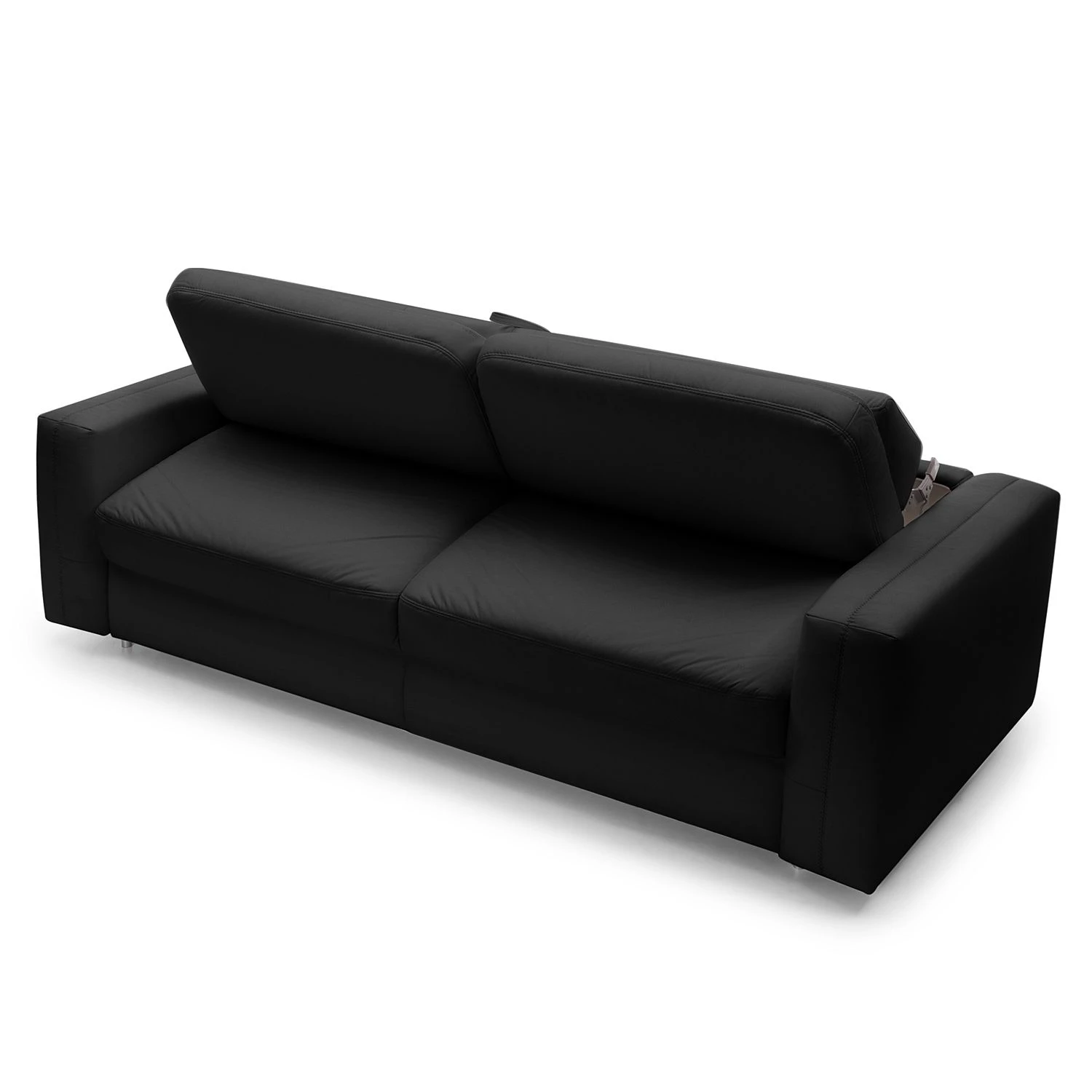 Loftscape Schlafsofa Blayney - Echtleder - Schwarz - Breite: 221 cm 5 Loftscape Schlafsofa Blayney - Echtleder - Schwarz - Breite: 221 cm – Bild 5