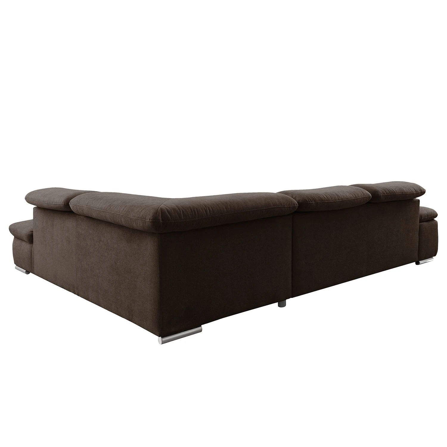 Loftscape Ecksofa Glenaire I - Strukturstoff - Dunkelbraun - Ottomane davorstehend rechts - Keine Funktion 4 Loftscape Ecksofa Glenaire I - Strukturstoff - Dunkelbraun - Ottomane davorstehend rechts - Keine Funktion – Bild 4