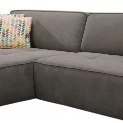 Loftscape Ecksofa Belair - Microfaser - Grau - Longchair davorstehend links - Schlaffunktion für dauerhafte Nutzung -Wohnzimmermöbel boutique en ligne 1000157885 190314 11261601844 GALLERYIMAGES P000000001000157885