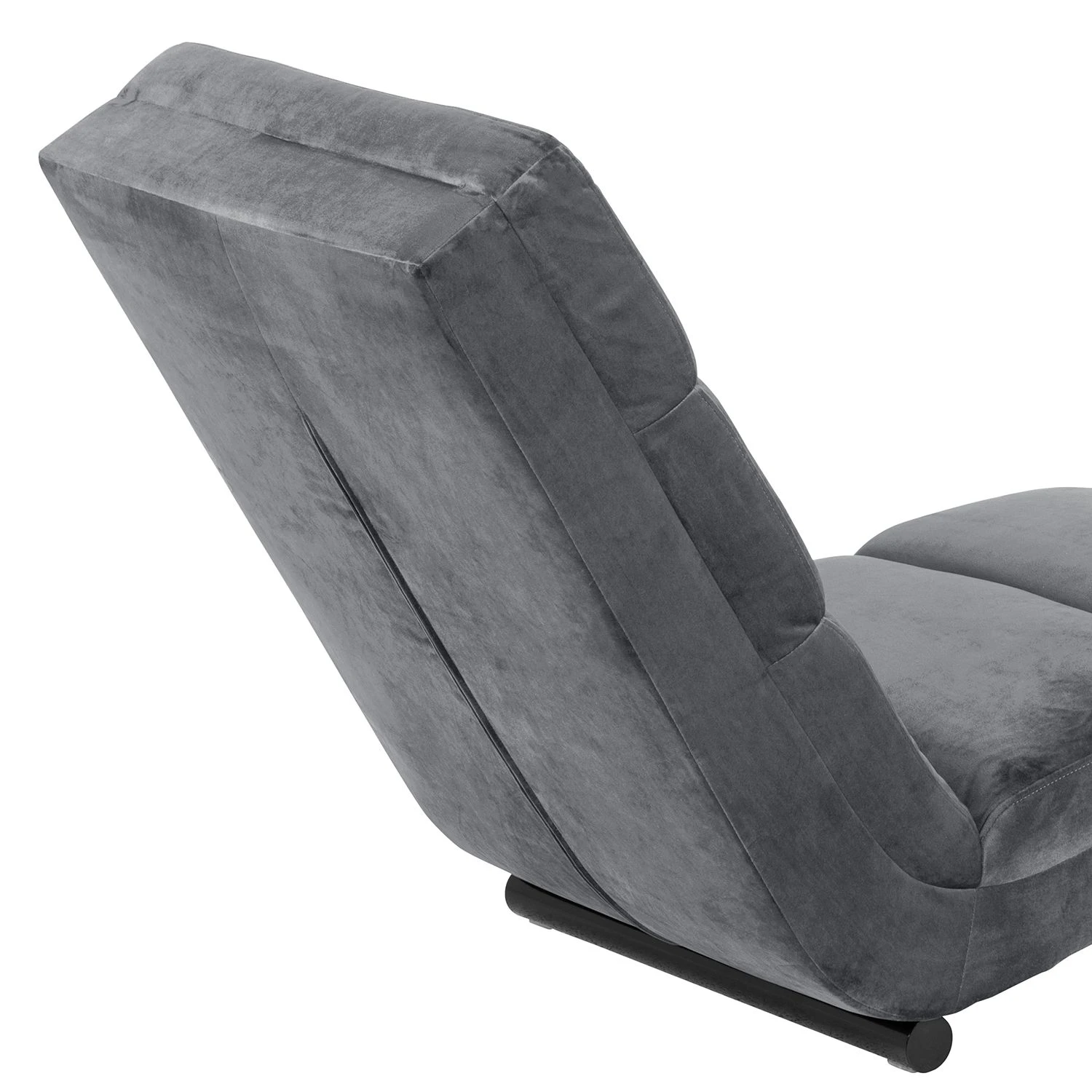 Jack & Alice Relaxliege Seaham - Samt - Dunkelgrau 7 Jack & Alice Relaxliege Seaham - Samt - Dunkelgrau – Bild 7