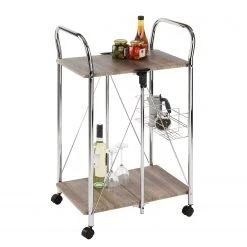 WENKO Servierwagen Liky - Braun / Chrom 7 WENKO Servierwagen Liky - Braun / Chrom -Wohnzimmermöbel boutique en ligne 1000160240 190215 07293200003 GALLERYIMAGES P000000001000160240