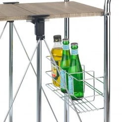 WENKO Servierwagen Liky - Braun / Chrom 8 WENKO Servierwagen Liky - Braun / Chrom -Wohnzimmermöbel boutique en ligne 1000160240 190215 07293200004 GALLERYIMAGES P000000001000160240