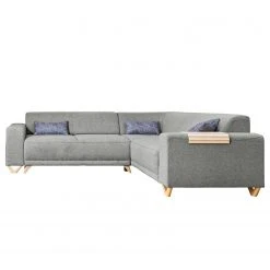Norrwood Ecksofa Loiz I - Webstoff - Lichtgrau - Schlaffunktion davorstehend links -Wohnzimmermöbel boutique en ligne 1000160472 200117 11554300027 DETAILS P000000001000160472