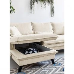 Norrwood Ecksofa Mia Mia II - Webstoff - Beige - Longchair davorstehend links 13 Norrwood Ecksofa Mia Mia II - Webstoff - Beige - Longchair davorstehend links -Wohnzimmermöbel boutique en ligne 1000160513 200623 11265000054 DETAILS P000000001000160513