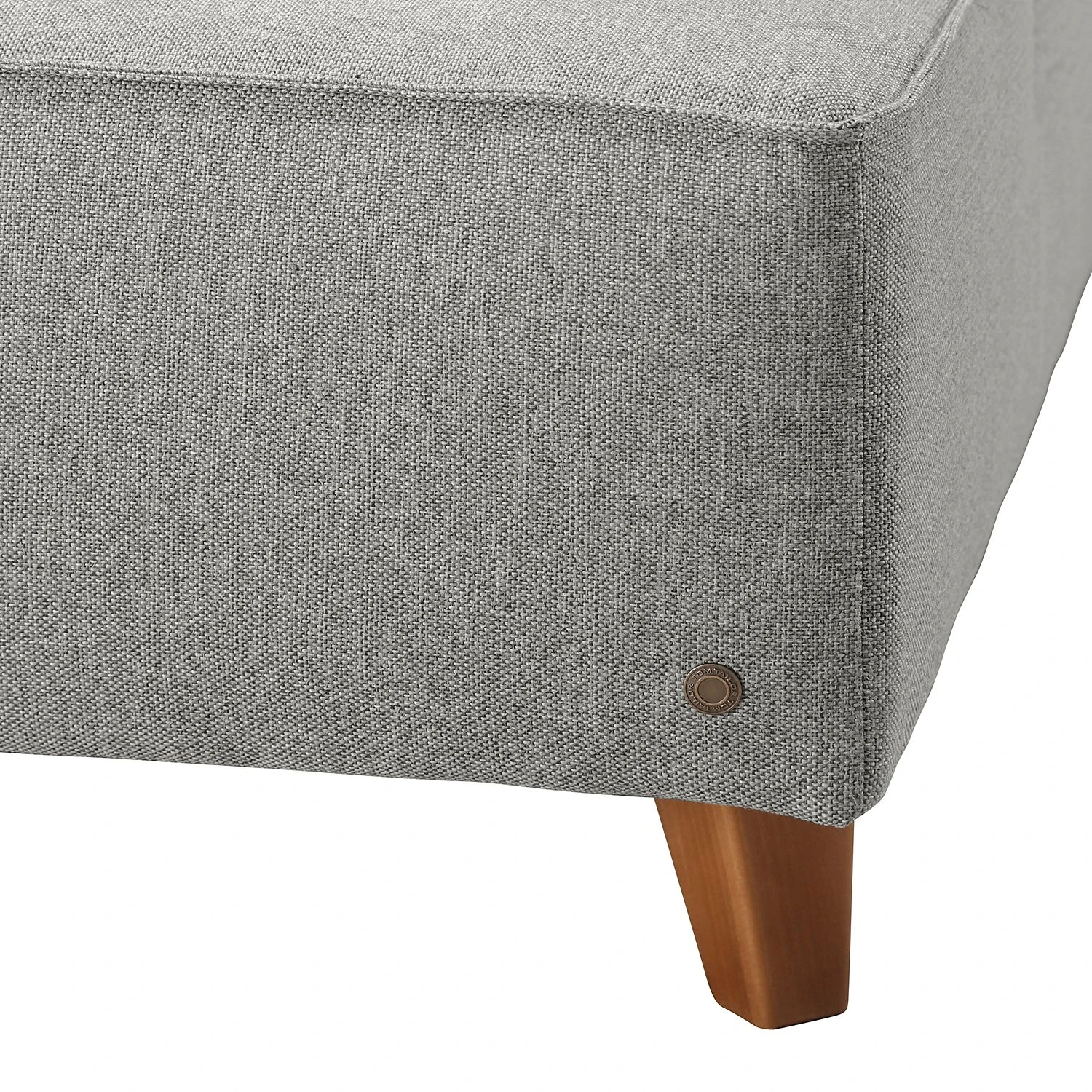 Tom Tailor Wohnlandschaft Nordic Chic - Webstoff - Granit - Longchair davorstehend rechts / Ottomane links - Höhenverstellbare Kopfstütze 12 Tom Tailor Wohnlandschaft Nordic Chic - Webstoff - Granit - Longchair davorstehend rechts / Ottomane links - Höhenverstellbare Kopfstütze – Bild 12