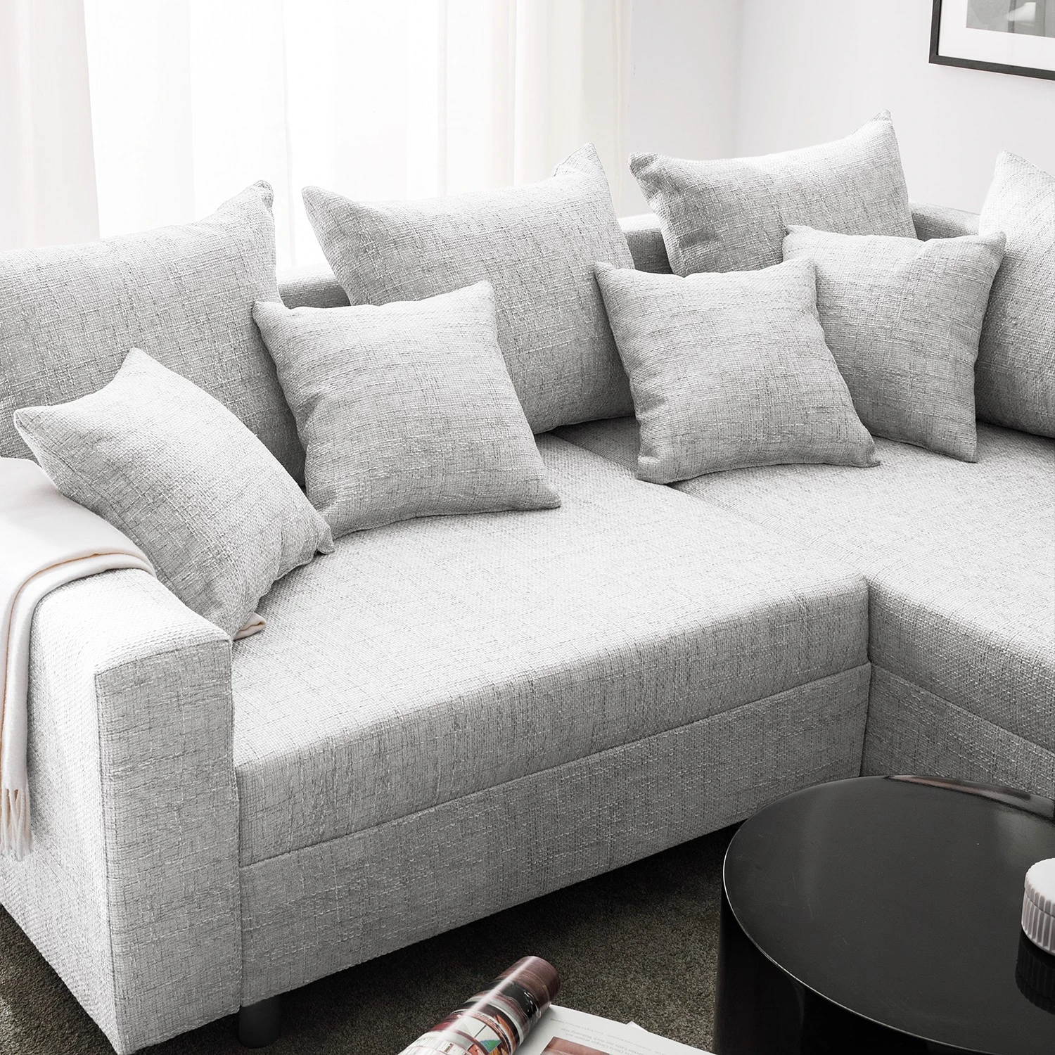 Fredriks Ecksofa Arimo - Ottomane davorstehend rechts - Mit Hocker 16 Fredriks Ecksofa Arimo - Ottomane davorstehend rechts - Mit Hocker – Bild 16