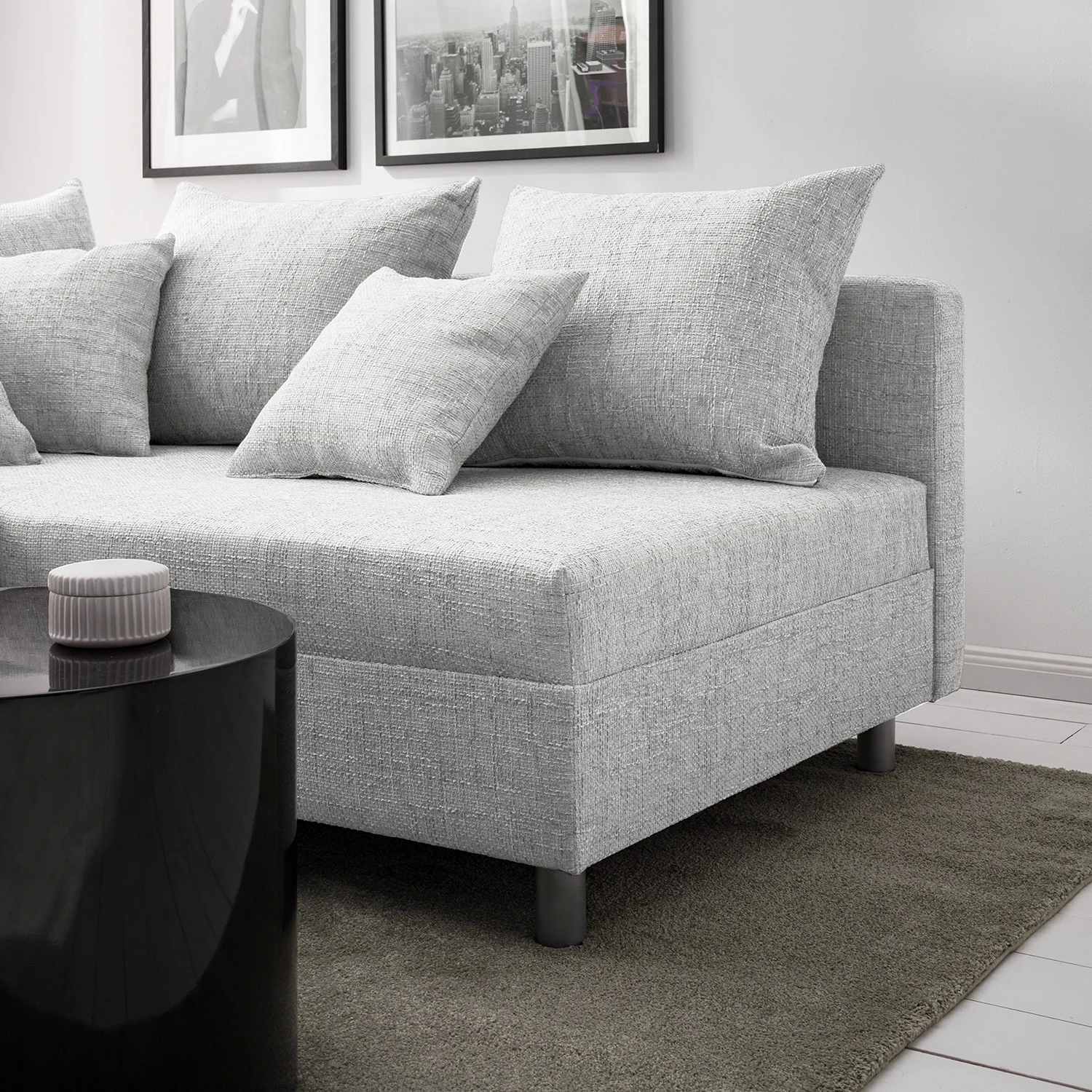 Fredriks Ecksofa Arimo - Ottomane davorstehend rechts - Mit Hocker 17 Fredriks Ecksofa Arimo - Ottomane davorstehend rechts - Mit Hocker – Bild 17