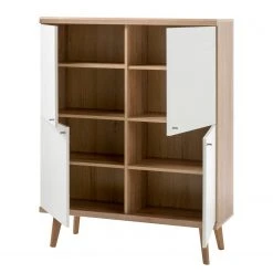 Norrwood Highboard Gyland - Matt Weiß / Eiche Riviera Dekor 16 Norrwood Highboard Gyland - Matt Weiß / Eiche Riviera Dekor -Wohnzimmermöbel boutique en ligne 1000163991 190307 08392100026 GALLERYIMAGES P000000001000163991
