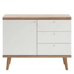 Norrwood Kommode Gyland - Matt Weiß / Eiche Riviera Dekor -Wohnzimmermöbel boutique en ligne 1000164005 190307 08392100034 GALLERYIMAGES P000000001000164005