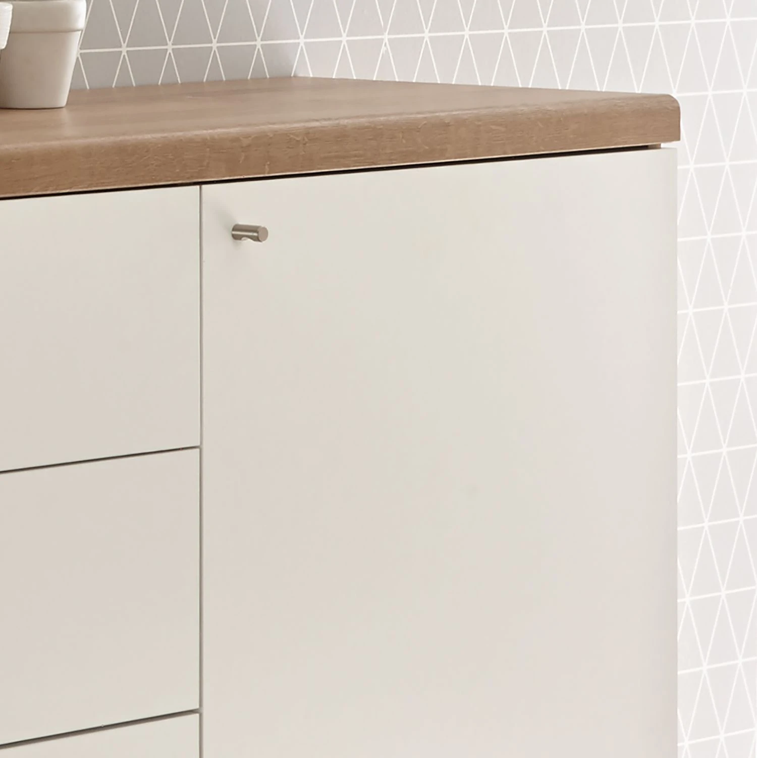 Norrwood Sideboard Gyland - Matt Weiß / Eiche Riviera Dekor 10 Norrwood Sideboard Gyland - Matt Weiß / Eiche Riviera Dekor – Bild 10