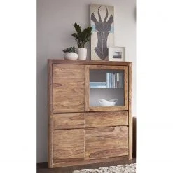Naturoo Highboard Gaspar I - Sheesham massiv 5 Naturoo Highboard Gaspar I - Sheesham massiv -Wohnzimmermöbel boutique en ligne 1000166558 190322 07015900013 MOOD GALLERYIMAGES P000000001000166558 mood