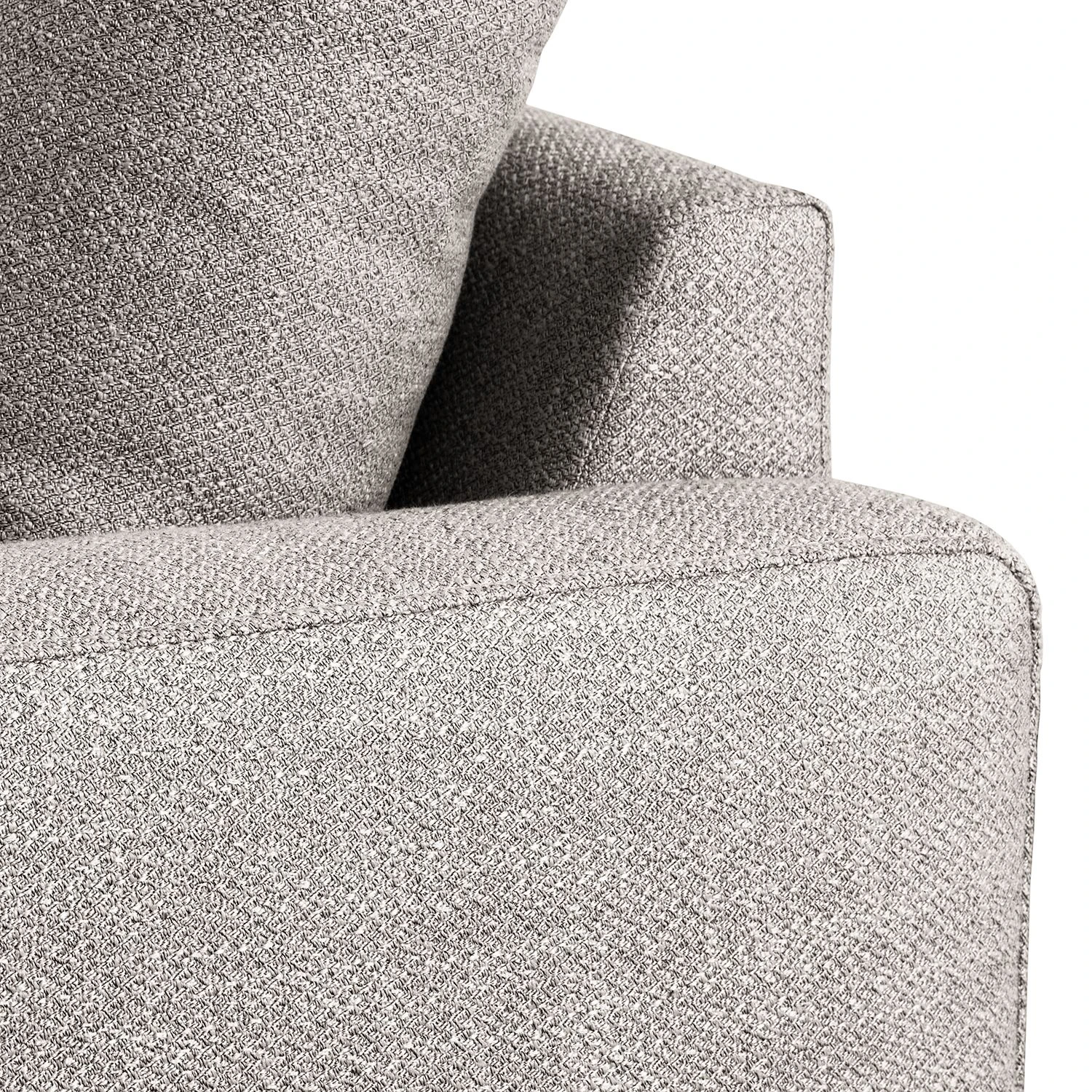 Mørteens Sofa Hotan (3-Sitzer) - Webstoff - Lichtgrau 6 Mørteens Sofa Hotan (3-Sitzer) - Webstoff - Lichtgrau – Bild 6