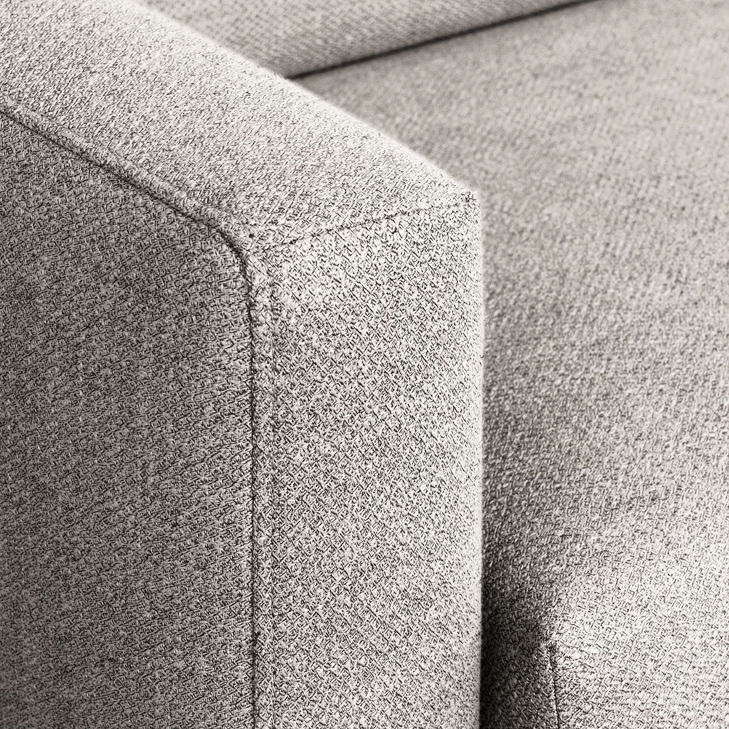 Mørteens Sofa Hotan (3-Sitzer) - Webstoff - Lichtgrau 7 Mørteens Sofa Hotan (3-Sitzer) - Webstoff - Lichtgrau – Bild 7