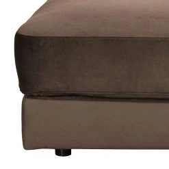 Jack & Alice Polsterhocker Oakey I - Samt - Braun -Wohnzimmermöbel boutique en ligne 1000166864 190502 13144500237 GALLERYIMAGES P000000001000166864