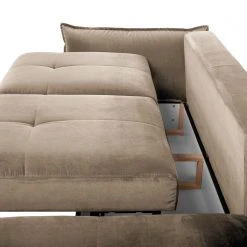Fredriks Ecksofa Dolgen - Samt - Cappuccino -Wohnzimmermöbel boutique en ligne 1000166887 190502 13152500558 GALLERYIMAGES P000000001000166887