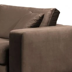 Jack & Alice Ecksofa Oakey I - Samt - Braun - Ecke davorstehend links -Wohnzimmermöbel boutique en ligne 1000166916 190502 13161200944 GALLERYIMAGES P000000001000166916