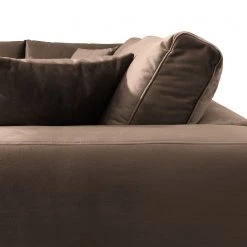 Jack & Alice Ecksofa Oakey I - Samt - Braun - Ecke davorstehend links -Wohnzimmermöbel boutique en ligne 1000166916 190502 13161300947 GALLERYIMAGES P000000001000166916