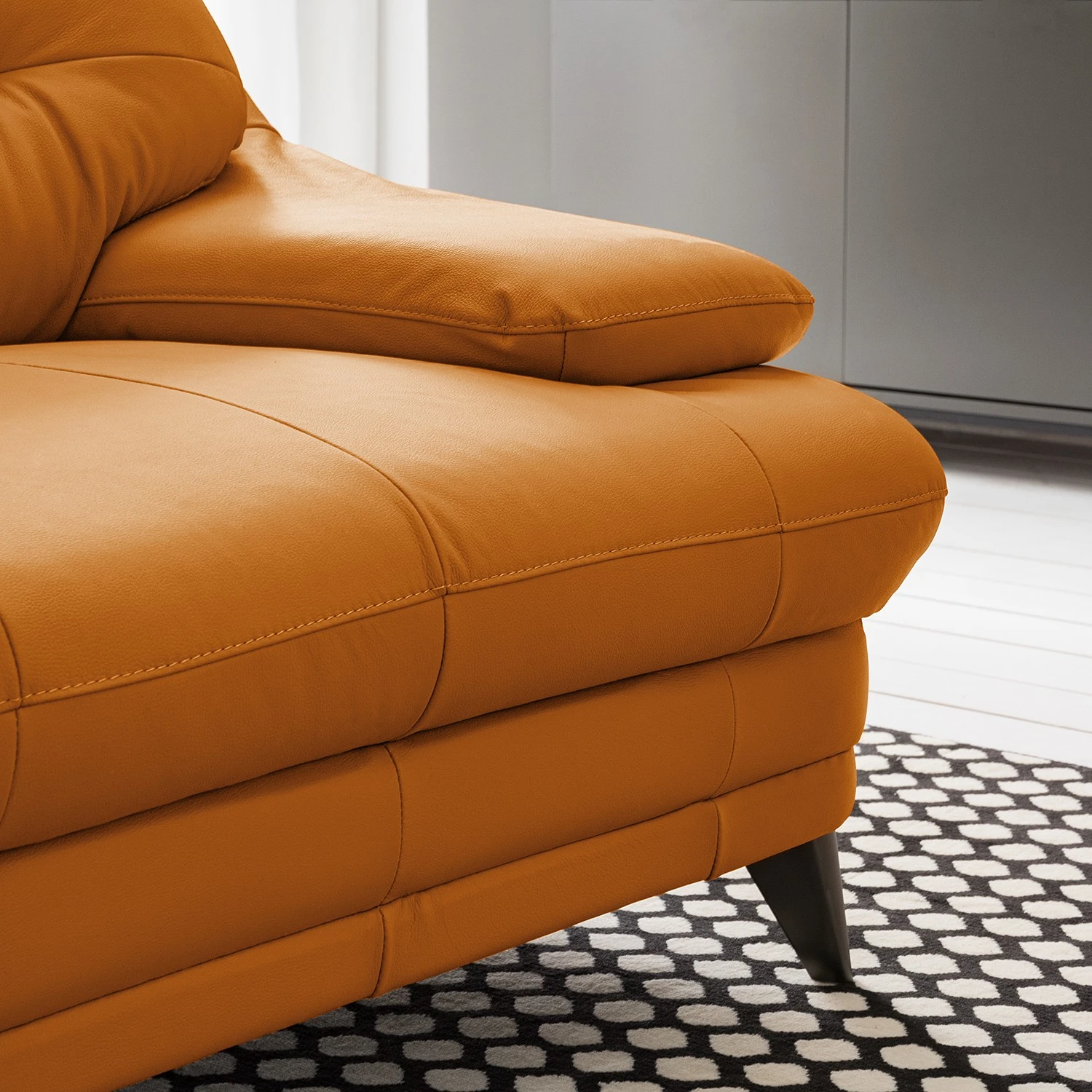 Fredriks Sessel Lutz II - Echtleder - Goldbraun 11 Fredriks Sessel Lutz II - Echtleder - Goldbraun – Bild 11