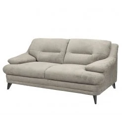 Fredriks Sofa Lutz I (2-Sitzer) - Microfaser - Sandgrau