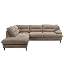 Fredriks Ecksofa Lutz I - Microfaser - Taupe - Ottomane davorstehend rechts -Wohnzimmermöbel boutique en ligne 1000167420 190402 16530200181 GALLERYIMAGES P000000001000167420