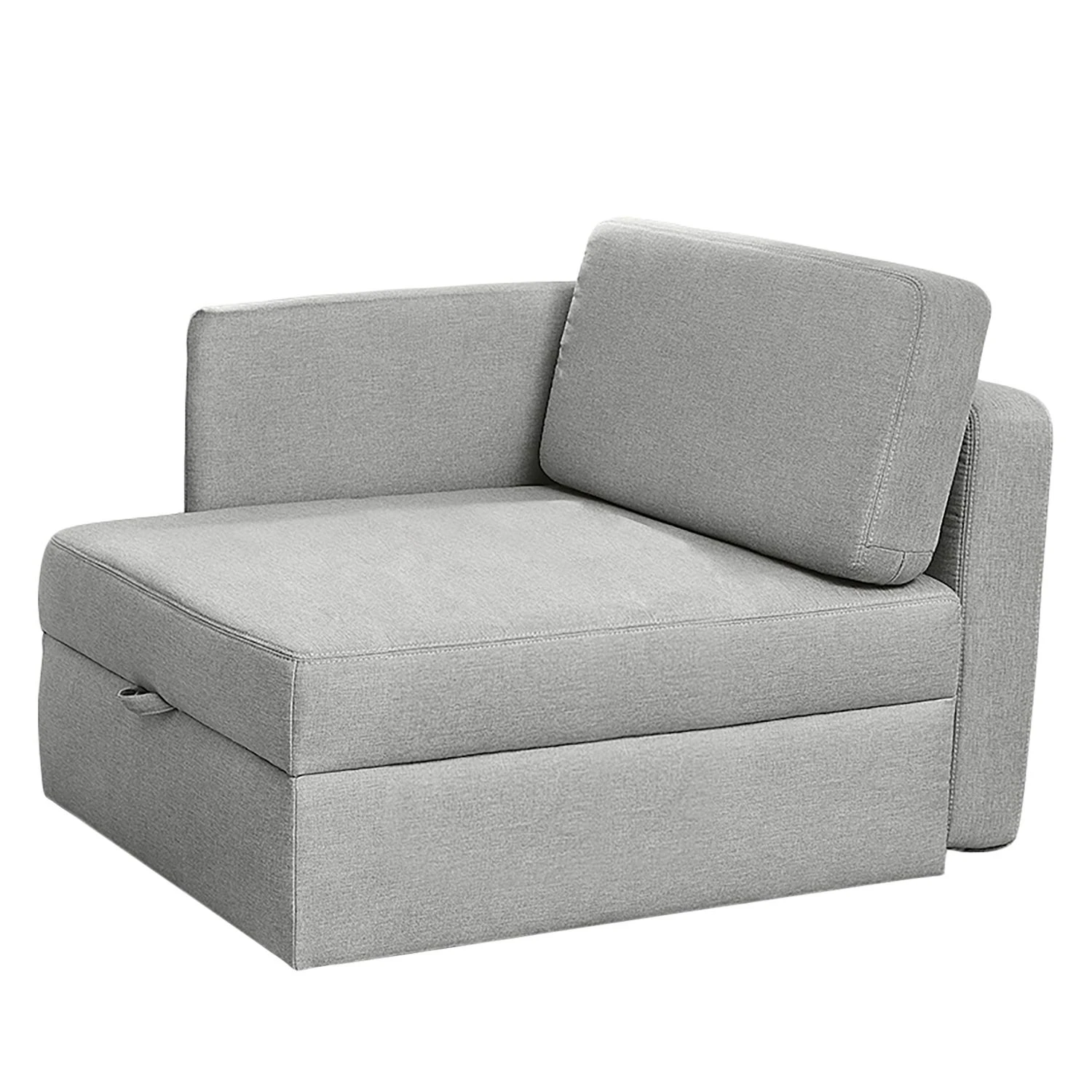 Fredriks Recamiere Nordby - Webstoff - Lichtgrau 1 Fredriks Recamiere Nordby - Webstoff - Lichtgrau