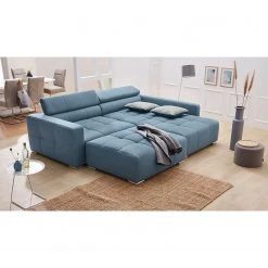 Fredriks Polsterhocker Mossoro - Webstoff - Blau -Wohnzimmermöbel boutique en ligne 1000167485 190412 14335000025 MOOD GALLERYIMAGES P000000001000167485 mood