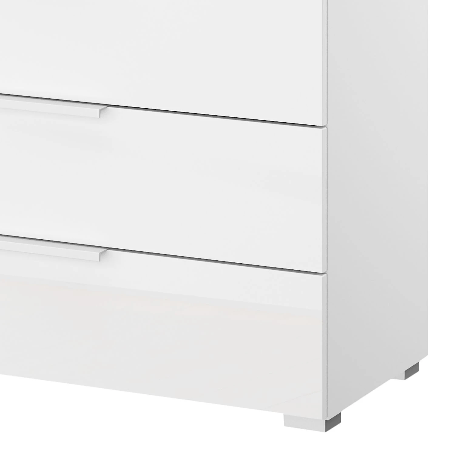 Kommode SKØP x3+2 - Hochglanz Weiß / Alpinweiß - Korpusfarbe 4 Kommode SKØP x3+2 - Hochglanz Weiß / Alpinweiß - Korpusfarbe – Bild 4