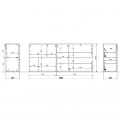 Germania Sideboard Coruna - Weiß / Eiche Grandson Dekor 13 Germania Sideboard Coruna - Weiß / Eiche Grandson Dekor -Wohnzimmermöbel boutique en ligne 1000168938 190403 11353400042 GALLERYIMAGES P000000001000168938