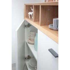 Germania Kommode Coruna - Weiß / Eiche Grandson Dekor -Wohnzimmermöbel boutique en ligne 1000168943 190403 11353700081 GALLERYIMAGES P000000001000168943